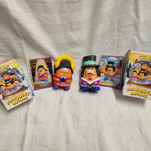 Kerwin Frost Mcdonalds Mcnugget Buddies Chicken Nuggets Lot of 2 - Picture 1 of 6
